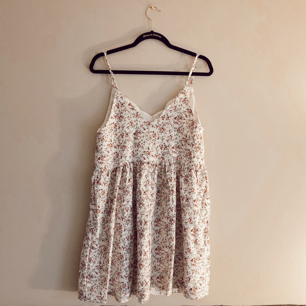 Shein floral dress.
